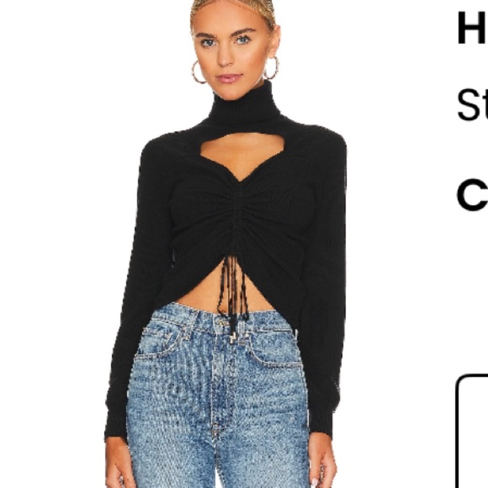 Steve Madden Hazel Top in Black